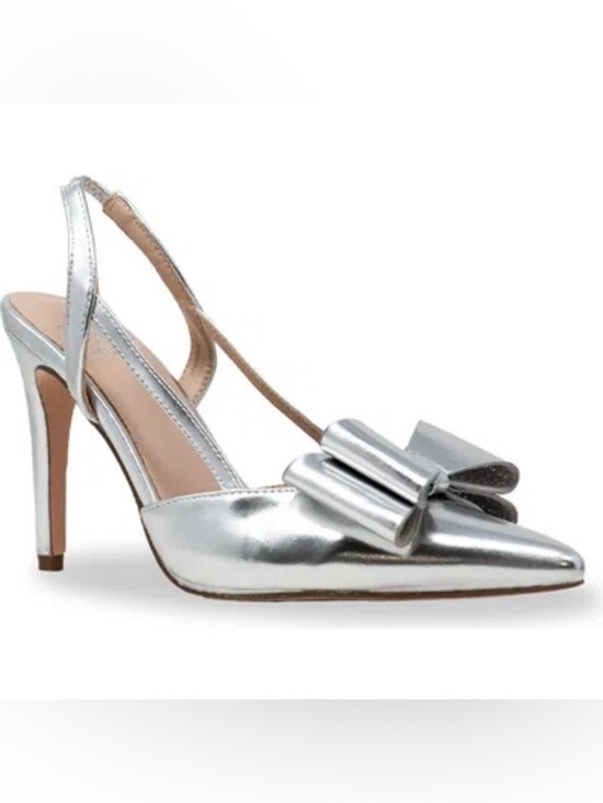Chase + Chloe Shoes - Chase & Chloe Amalia Slingback Bow Heel